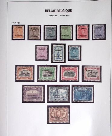 1849-2014 Attractive and extensive collection of Belgium