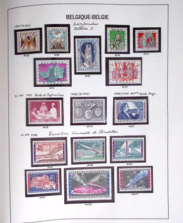 1849-2014 Attractive and extensive collection of Belgium