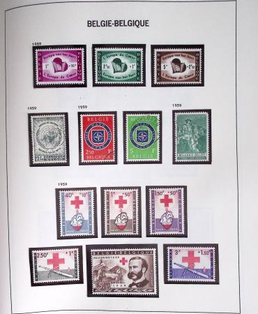 1849-2014 Attractive and extensive collection of Belgium