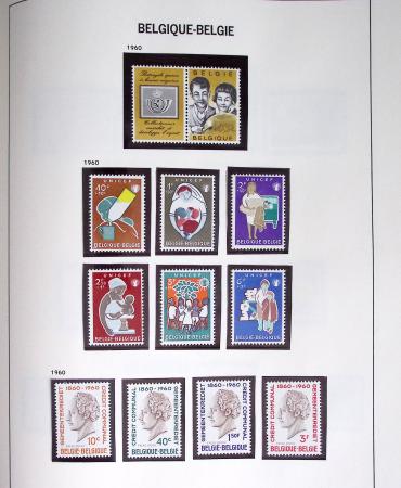 1849-2014 Attractive and extensive collection of Belgium