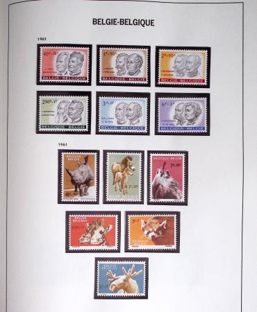 1849-2014 Attractive and extensive collection of Belgium