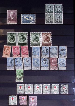 1849-2014 Attractive and extensive collection of Belgium