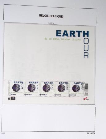 1849-2014 Attractive and extensive collection of Belgium