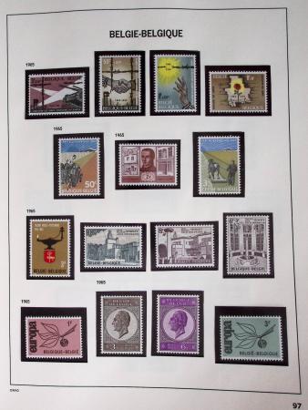 1849-2014 Attractive and extensive collection of Belgium