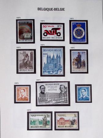 1849-2014 Attractive and extensive collection of Belgium