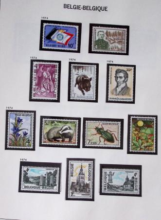 1849-2014 Attractive and extensive collection of Belgium