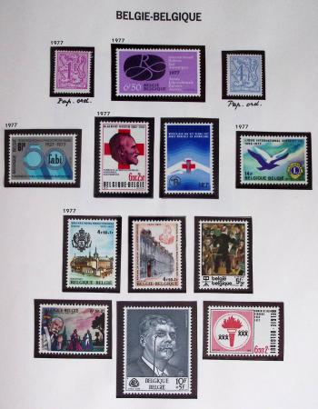 1849-2014 Attractive and extensive collection of Belgium