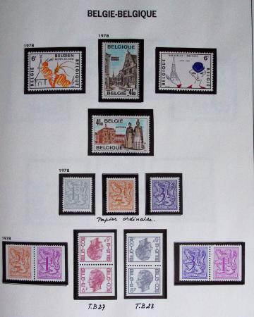 1849-2014 Attractive and extensive collection of Belgium