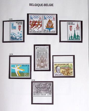 1849-2014 Attractive and extensive collection of Belgium
