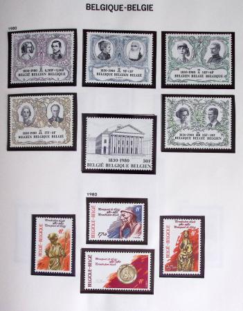 1849-2014 Attractive and extensive collection of Belgium