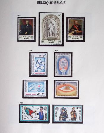 1849-2014 Attractive and extensive collection of Belgium