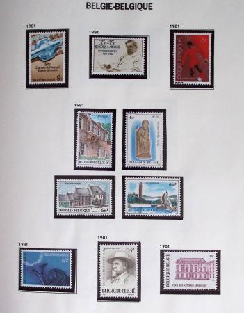 1849-2014 Attractive and extensive collection of Belgium