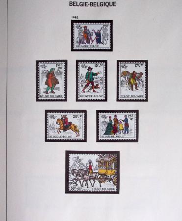 1849-2014 Attractive and extensive collection of Belgium