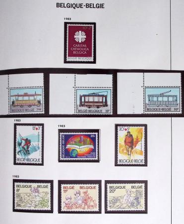 1849-2014 Attractive and extensive collection of Belgium