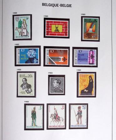 1849-2014 Attractive and extensive collection of Belgium