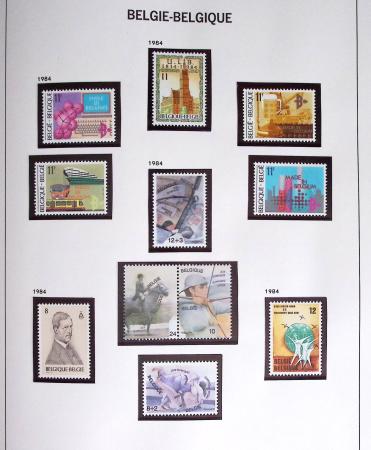 1849-2014 Attractive and extensive collection of Belgium