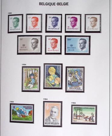 1849-2014 Attractive and extensive collection of Belgium