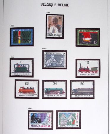 1849-2014 Attractive and extensive collection of Belgium