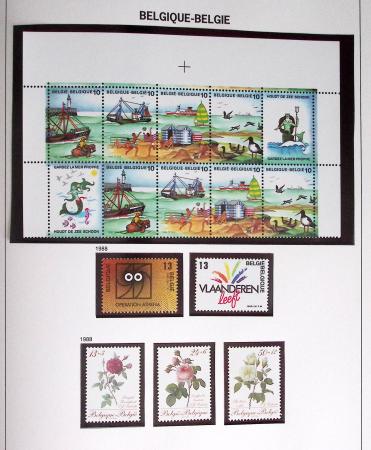 1849-2014 Attractive and extensive collection of Belgium