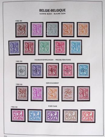 1849-2014 Attractive and extensive collection of Belgium