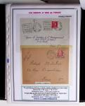 1925-60 Importante collection d'oblitération DAGUIN