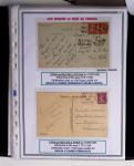 1925-60 Importante collection d'oblitération DAGUIN