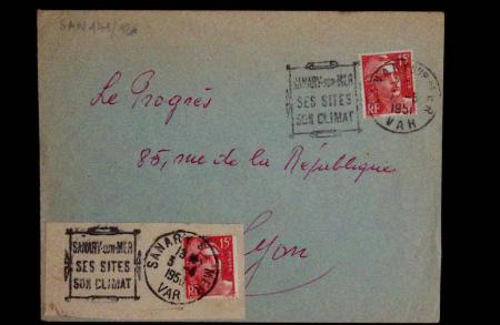 1925-60 Importante collection d'oblitération DAGUIN