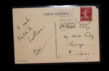 1925-60 Importante collection d'oblitération DAGUIN