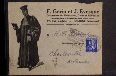 1925-60 Importante collection d'oblitération DAGUIN