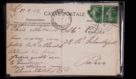1925-60 Importante collection d'oblitération DAGUIN