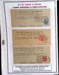 1925-60 Importante collection d'oblitération DAGUIN