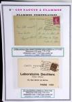 1925-60 Importante collection d'oblitération DAGUIN