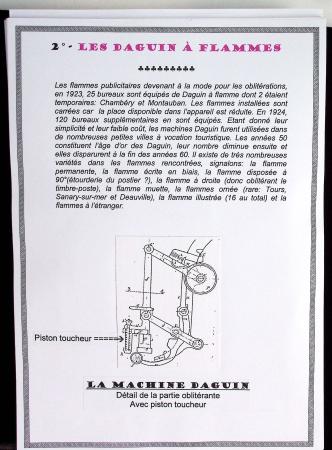 1925-60 Importante collection d'oblitération DAGUIN
