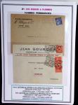 1925-60 Importante collection d'oblitération DAGUIN