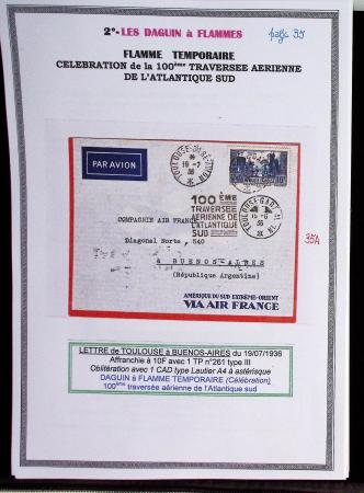 1925-60 Importante collection d'oblitération DAGUIN