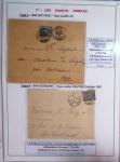 1925-60 Importante collection d'oblitération DAGUIN