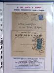 1925-60 Importante collection d'oblitération DAGUIN