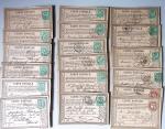 1875-90 Belle collection de cartes postales précurseurs