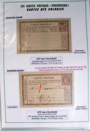 1875-90 Belle collection de cartes postales précurseurs