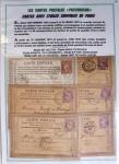 1875-90 Belle collection de cartes postales précurseurs