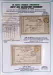 1875-90 Belle collection de cartes postales précurseurs