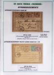 1875-90 Belle collection de cartes postales précurseurs