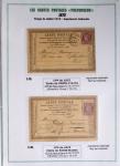 1875-90 Belle collection de cartes postales précurseurs