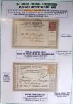 1875-90 Belle collection de cartes postales précurseurs