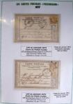 1875-90 Belle collection de cartes postales précurseurs