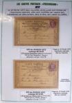 1875-90 Belle collection de cartes postales précurseurs