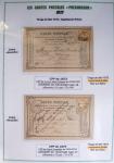 1875-90 Belle collection de cartes postales précurseurs