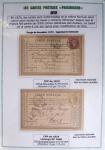 1875-90 Belle collection de cartes postales précurseurs