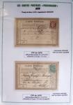 1875-90 Belle collection de cartes postales précurseurs