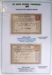 1875-90 Belle collection de cartes postales précurseurs